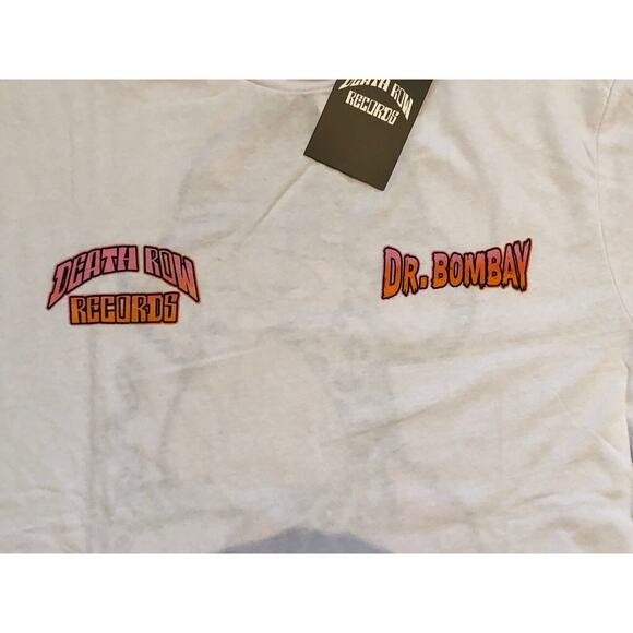 DEATH ROW RECORDS DR. BOMBAY MEDIUM GRAPHIC TEE NATURAL - Picture 6 of 9